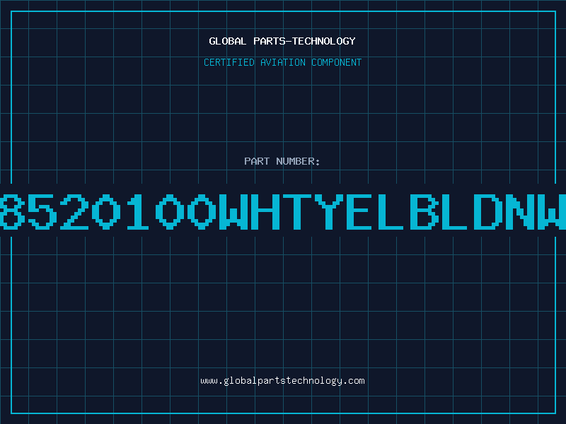 Aviation Part 8520100WHTYELBLDNW