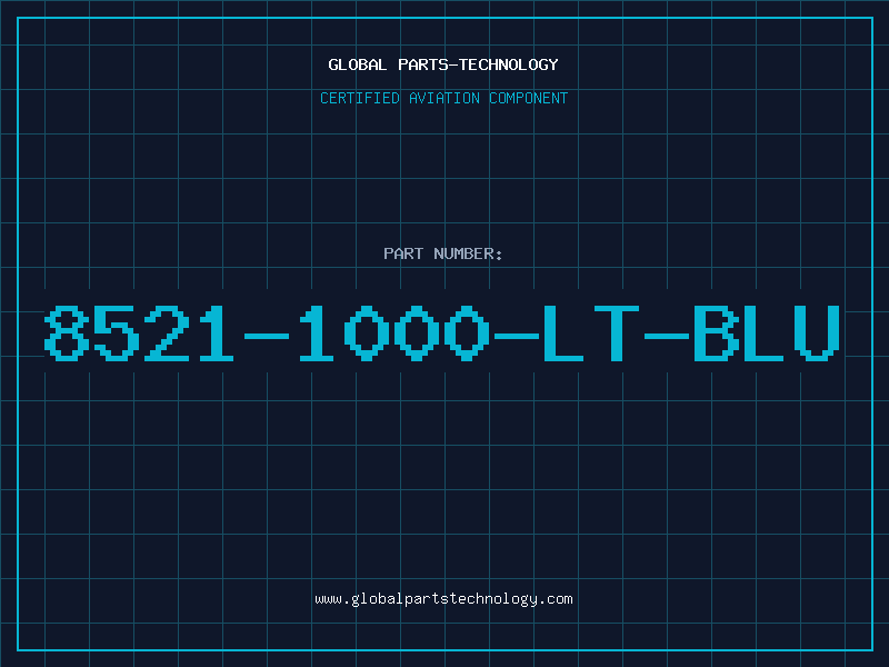 Aviation Part 8521-1000-LT-BLU