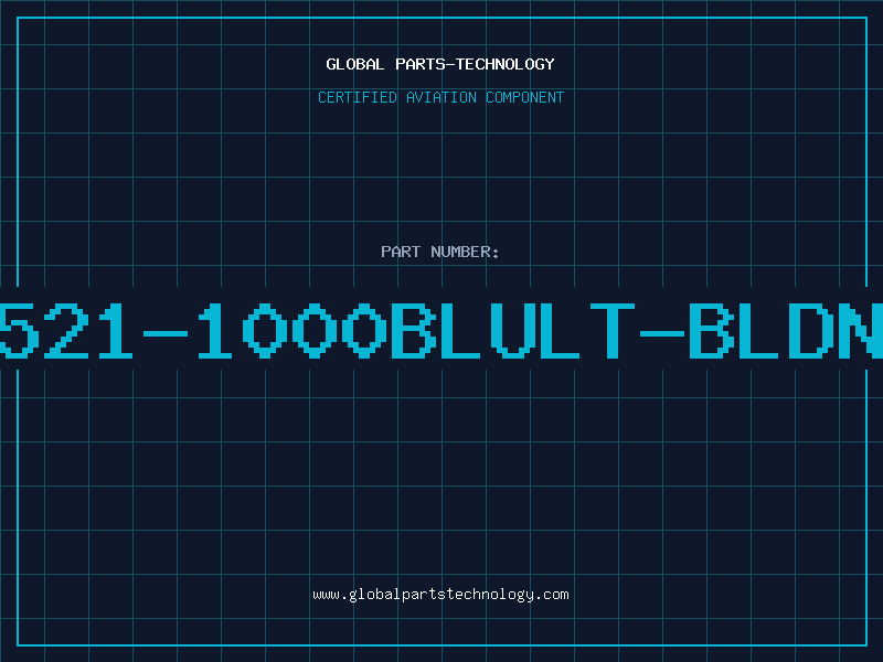 Aviation Part 8521-1000BLULT-BLDNW