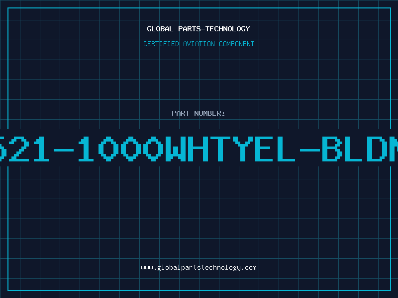 Aviation Part 8521-1000WHTYEL-BLDNW
