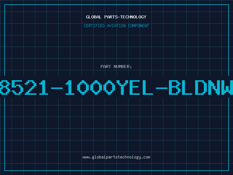 Aviation Part 8521-1000YEL-BLDNW