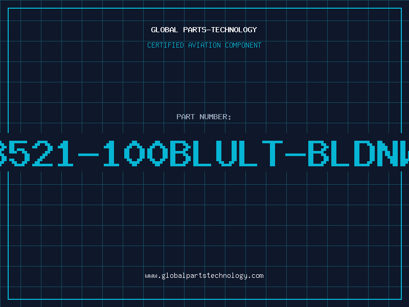 Aviation Part 8521-100BLULT-BLDNW