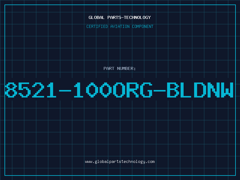 Aviation Part 8521-100ORG-BLDNW