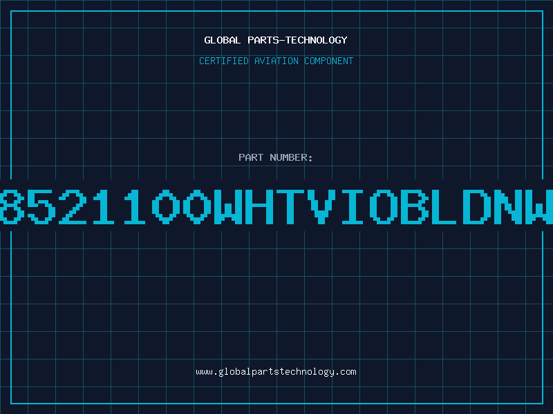 Aviation Part 8521100WHTVIOBLDNW