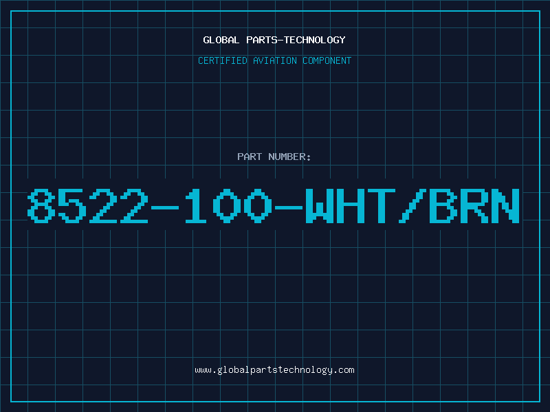 Aviation Part 8522-100-WHT/BRN
