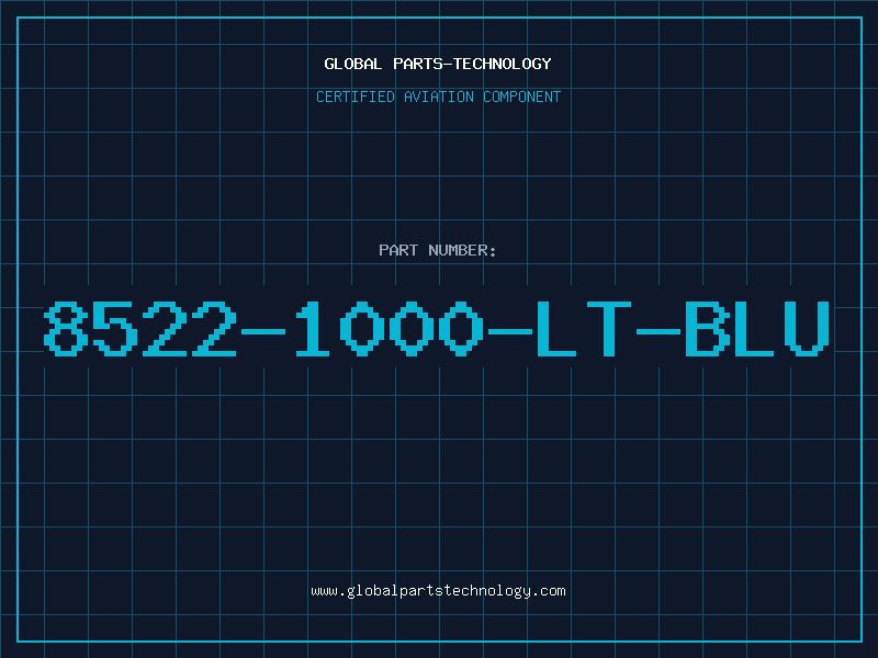 Aviation Part 8522-1000-LT-BLU