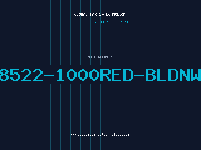 Aviation Part 8522-1000RED-BLDNW