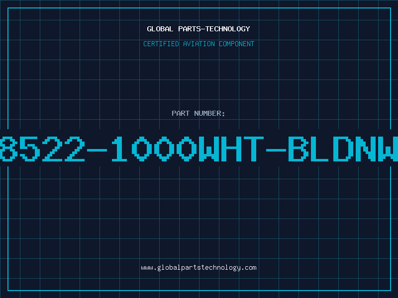 Aviation Part 8522-1000WHT-BLDNW