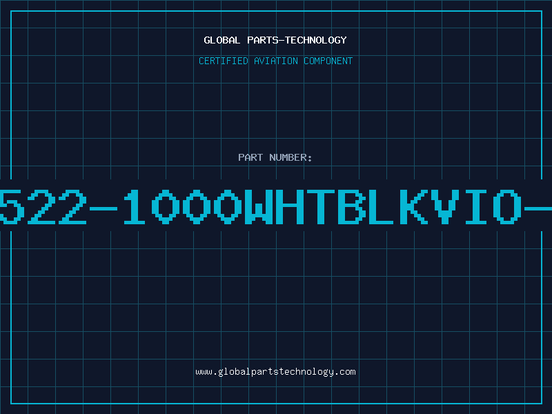 Aviation Part 8522-1000WHTBLKVIO-B