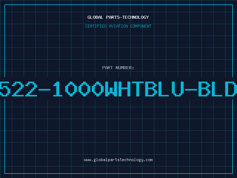 Aviation Part 8522-1000WHTBLU-BLDN