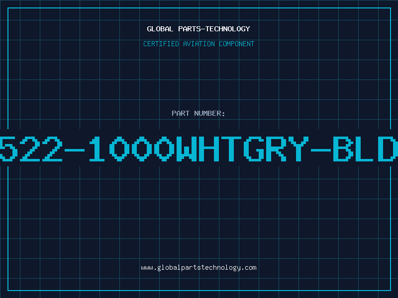 Aviation Part 8522-1000WHTGRY-BLDN