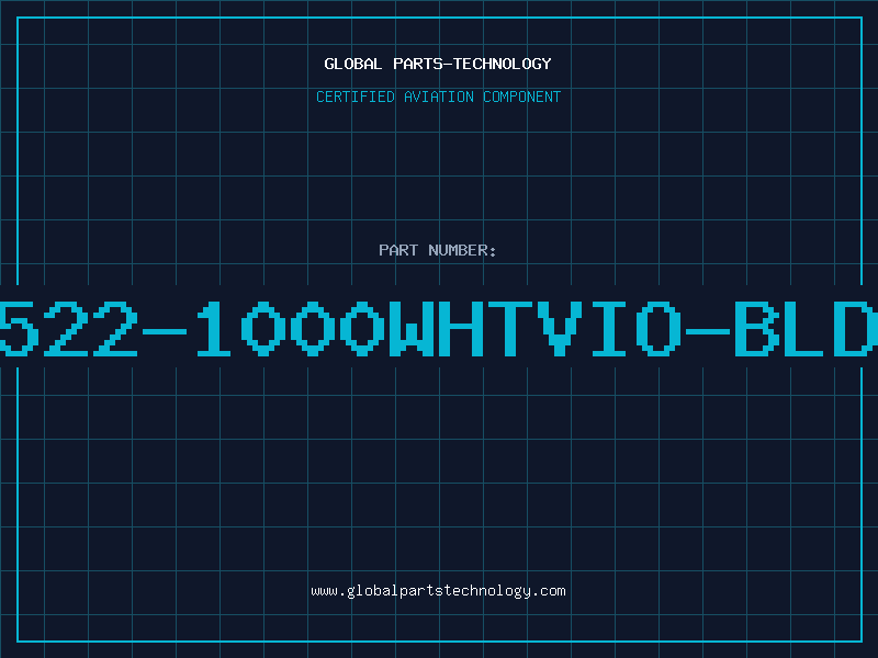 Aviation Part 8522-1000WHTVIO-BLDN