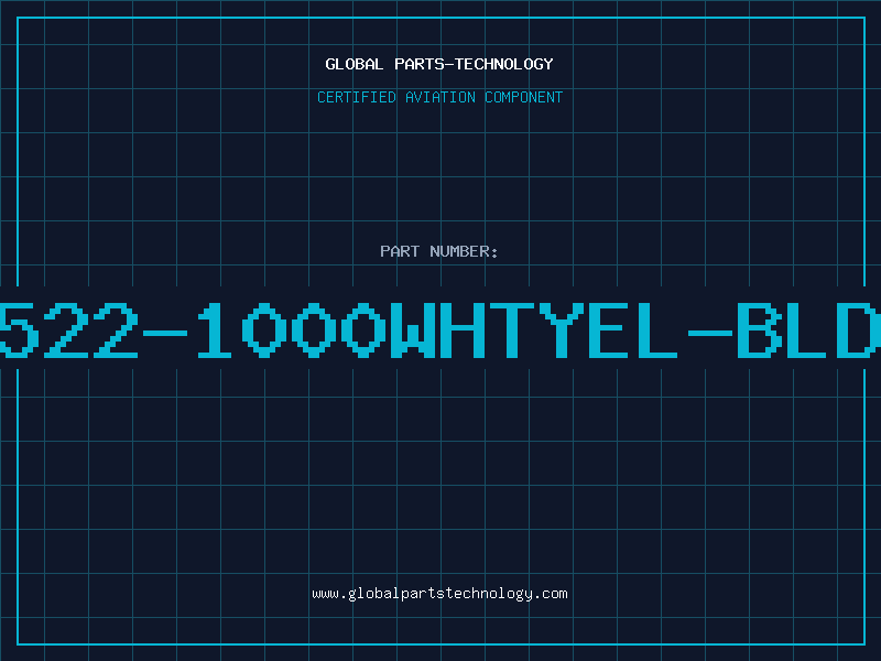 Aviation Part 8522-1000WHTYEL-BLDN