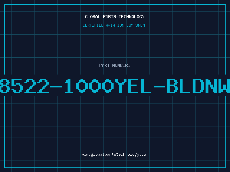 Aviation Part 8522-1000YEL-BLDNW