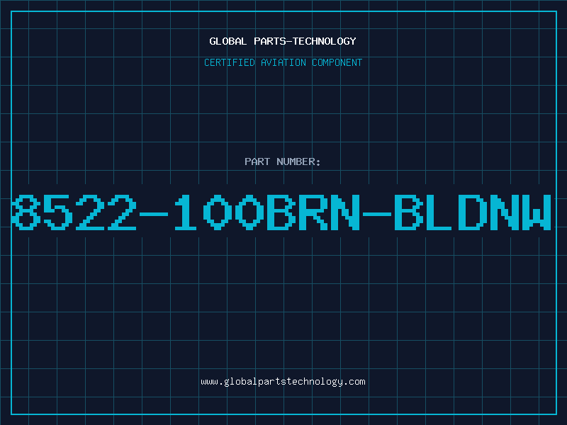 Aviation Part 8522-100BRN-BLDNW