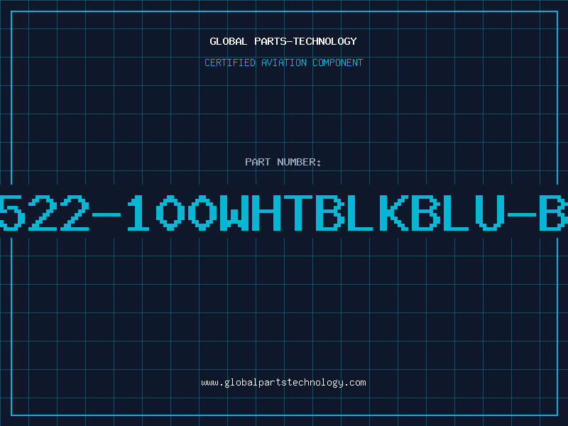 Aviation Part 8522-100WHTBLKBLU-BL