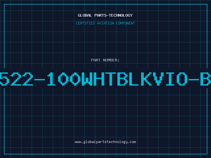 Aviation Part 8522-100WHTBLKVIO-BL
