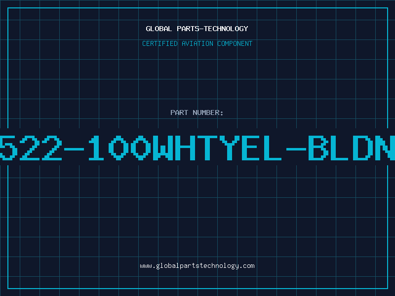 Aviation Part 8522-100WHTYEL-BLDNW
