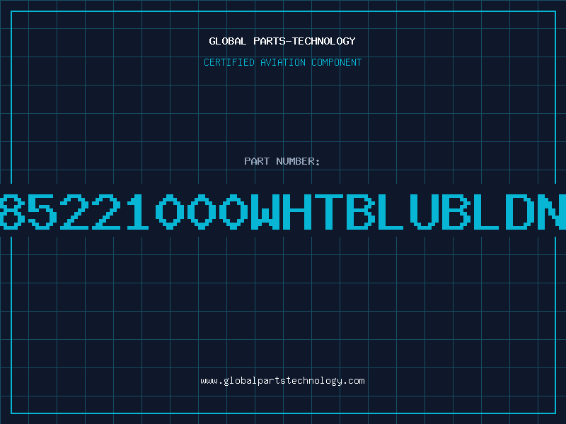 Aviation Part 85221000WHTBLUBLDN