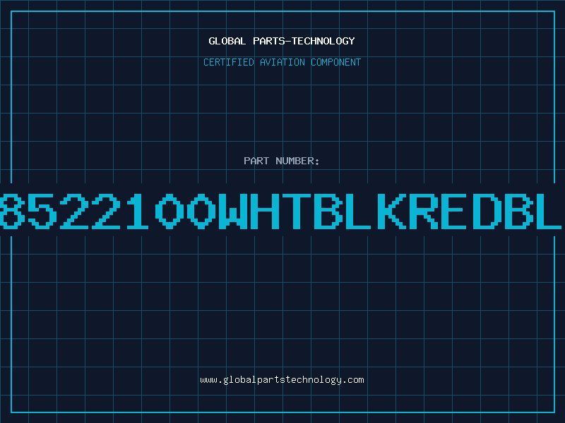 Aviation Part 8522100WHTBLKREDBL