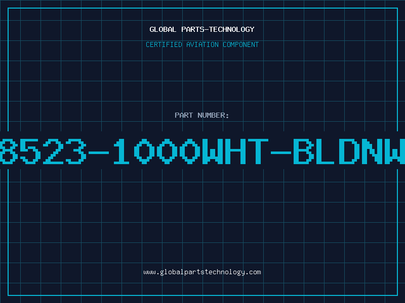 Aviation Part 8523-1000WHT-BLDNW