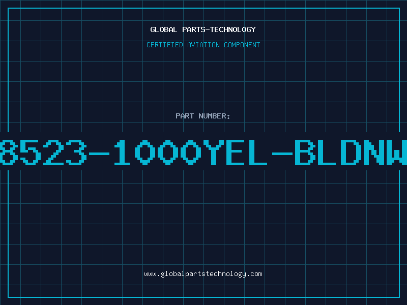 Aviation Part 8523-1000YEL-BLDNW