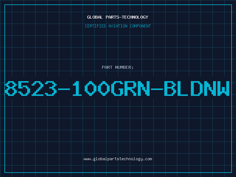Aviation Part 8523-100GRN-BLDNW
