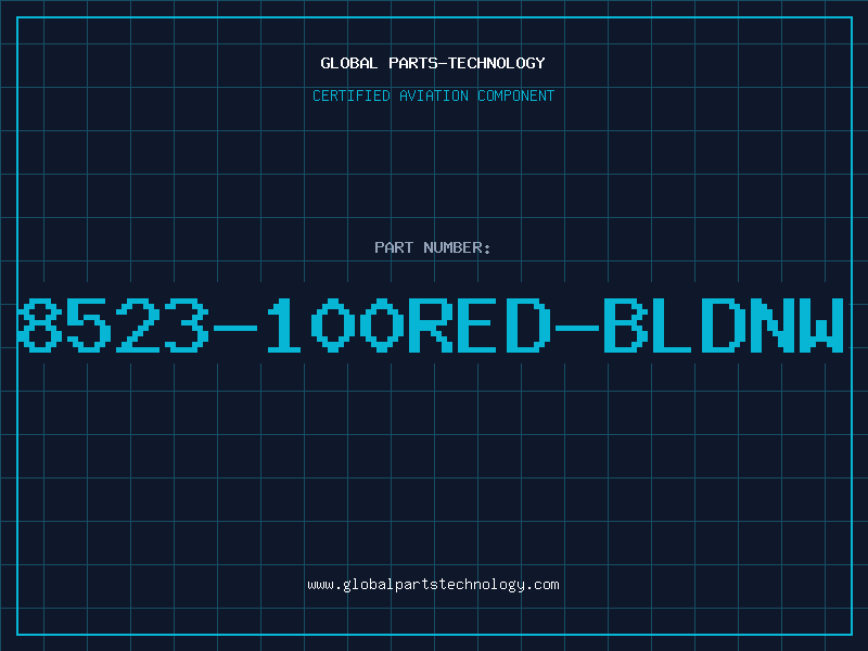 Aviation Part 8523-100RED-BLDNW