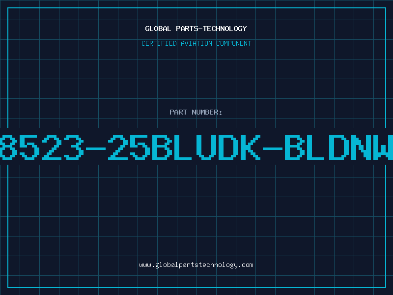 Aviation Part 8523-25BLUDK-BLDNW