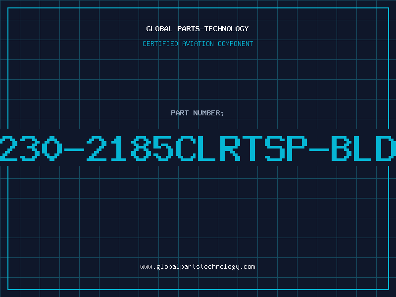 Aviation Part 85230-2185CLRTSP-BLDNW