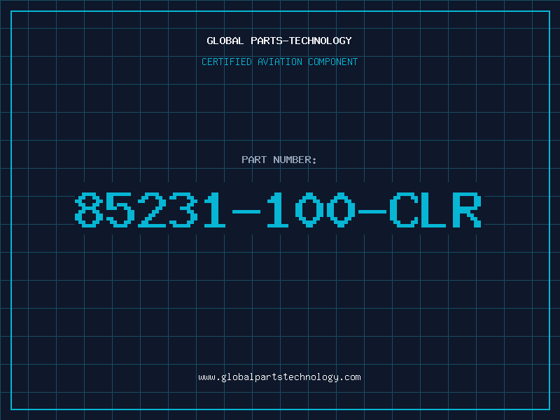 Aviation Part 85231-100-CLR