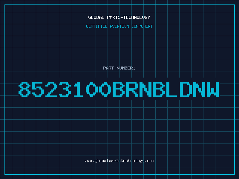 Aviation Part 8523100BRNBLDNW