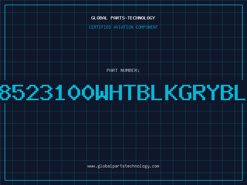 Aviation Part 8523100WHTBLKGRYBL
