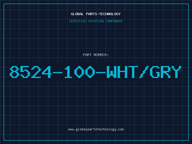 Aviation Part 8524-100-WHT/GRY