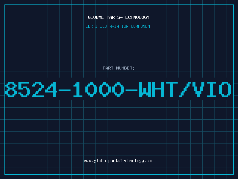 Aviation Part 8524-1000-WHT/VIO