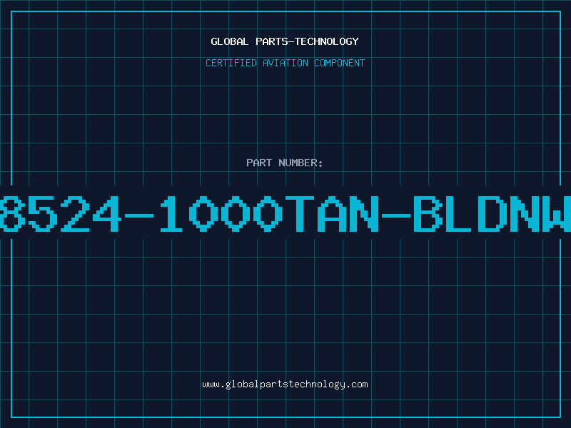 Aviation Part 8524-1000TAN-BLDNW