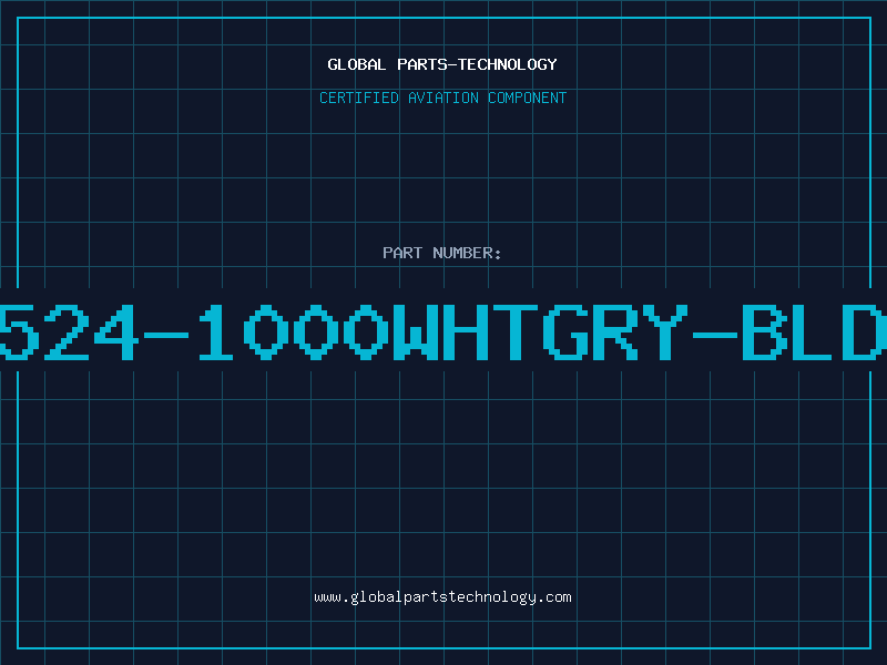 Aviation Part 8524-1000WHTGRY-BLDN