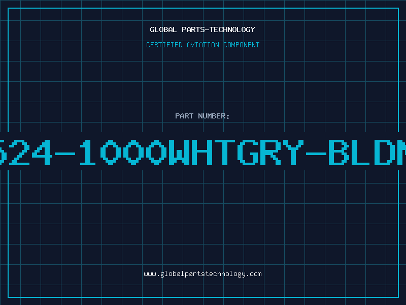 Aviation Part 8524-1000WHTGRY-BLDNW