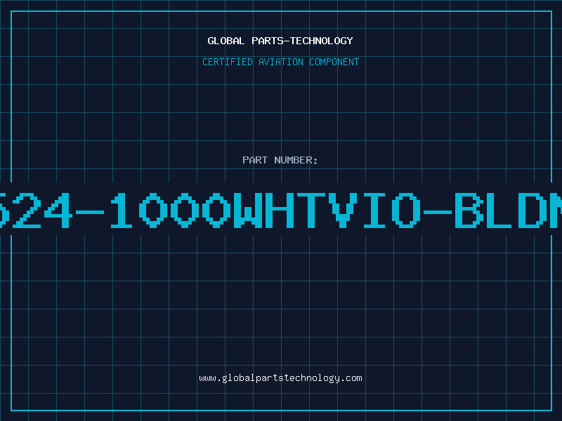 Aviation Part 8524-1000WHTVIO-BLDNW