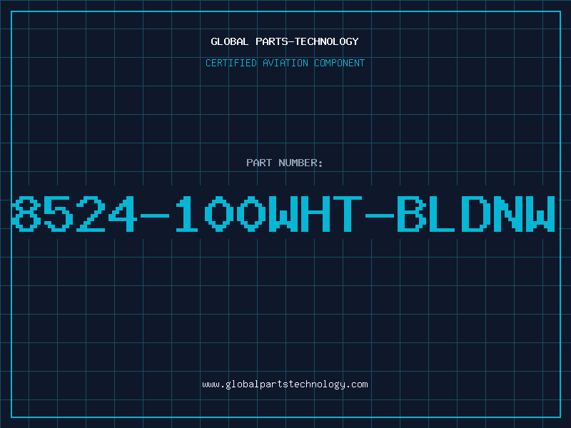 Aviation Part 8524-100WHT-BLDNW