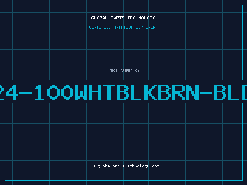 Aviation Part 8524-100WHTBLKBRN-BLDNW