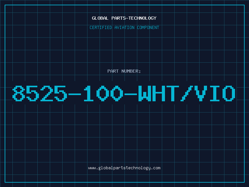 Aviation Part 8525-100-WHT/VIO