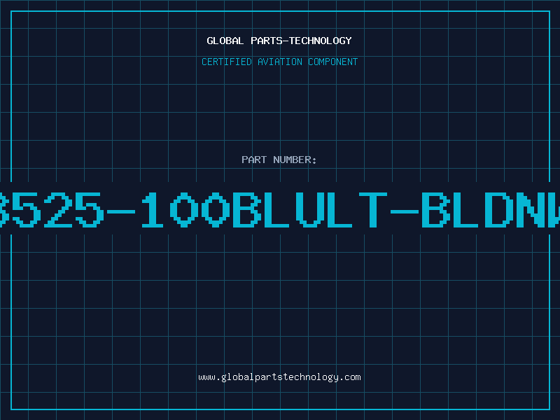 Aviation Part 8525-100BLULT-BLDNW