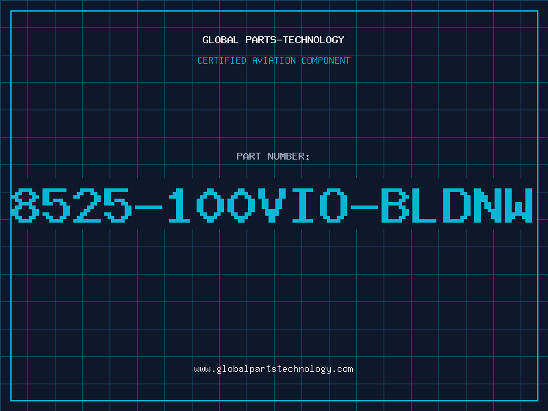 Aviation Part 8525-100VIO-BLDNW