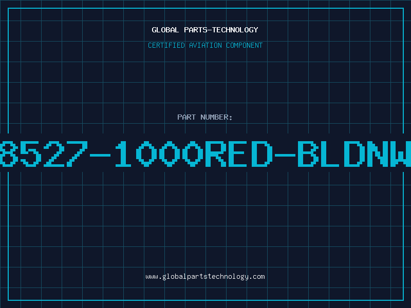 Aviation Part 8527-1000RED-BLDNW