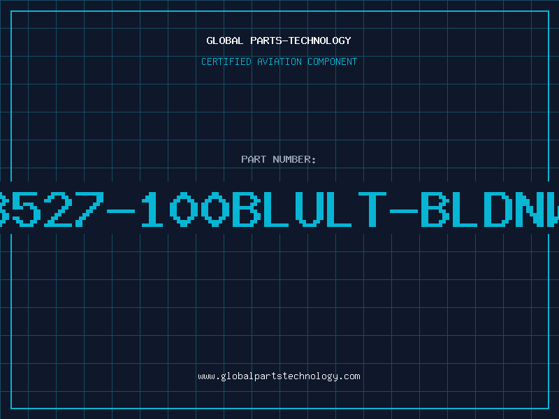 Aviation Part 8527-100BLULT-BLDNW