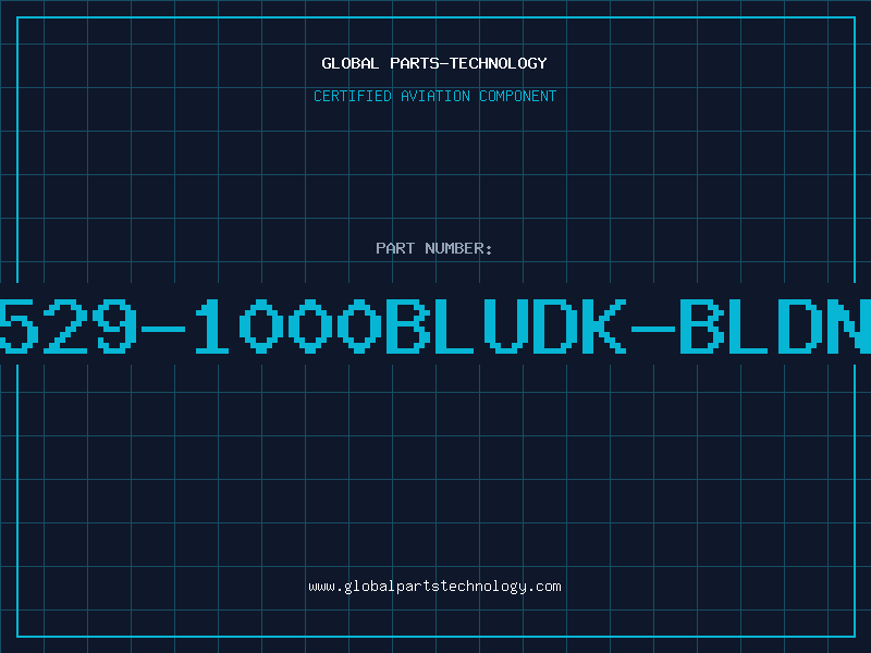 Aviation Part 8529-1000BLUDK-BLDNW
