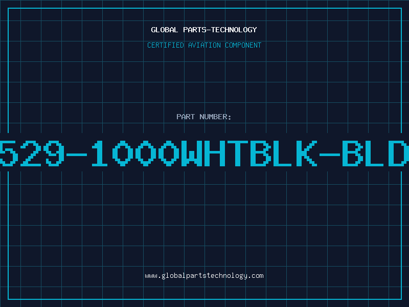 Aviation Part 8529-1000WHTBLK-BLDN