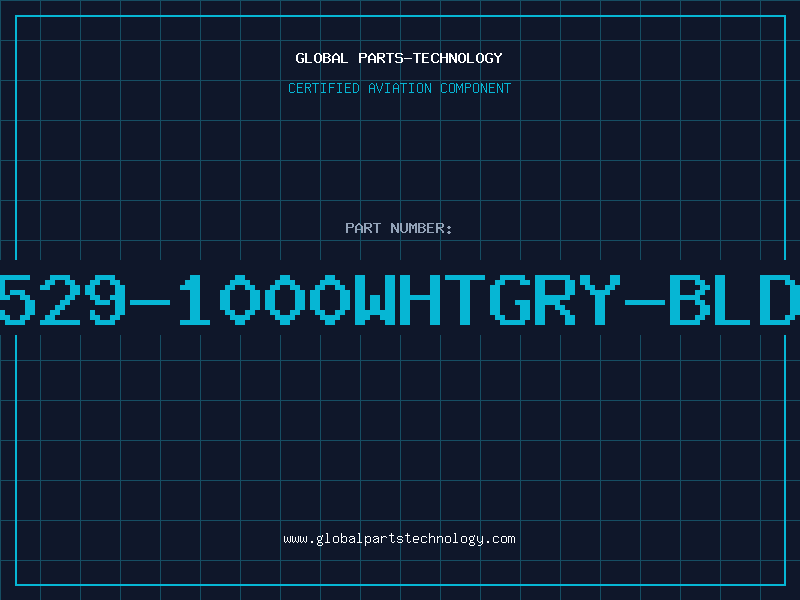 Aviation Part 8529-1000WHTGRY-BLDN