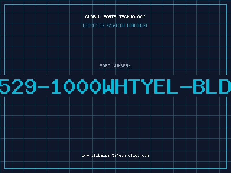 Aviation Part 8529-1000WHTYEL-BLDN